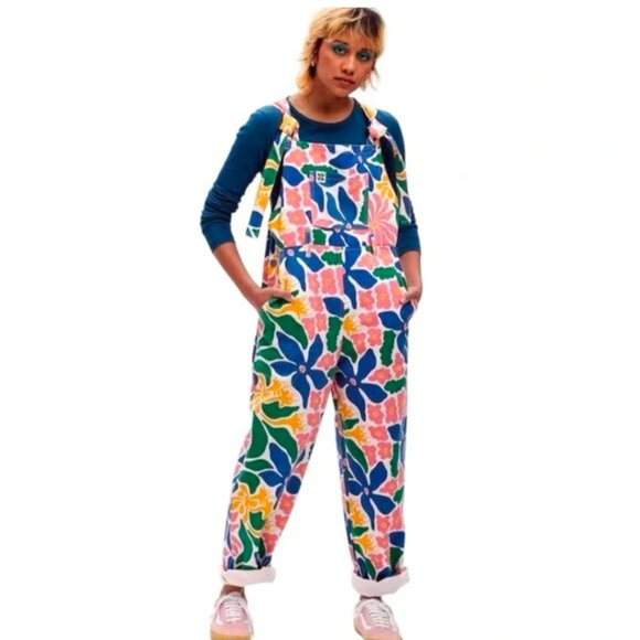 Lucy & Yak Pants - Lucy & Yak US 8 Reuben Straight Denim  Dungarees